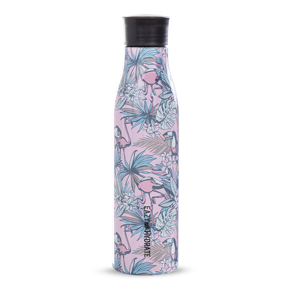 Eazy Kids -Stainless Steel Water Bottle 760ml - Floral