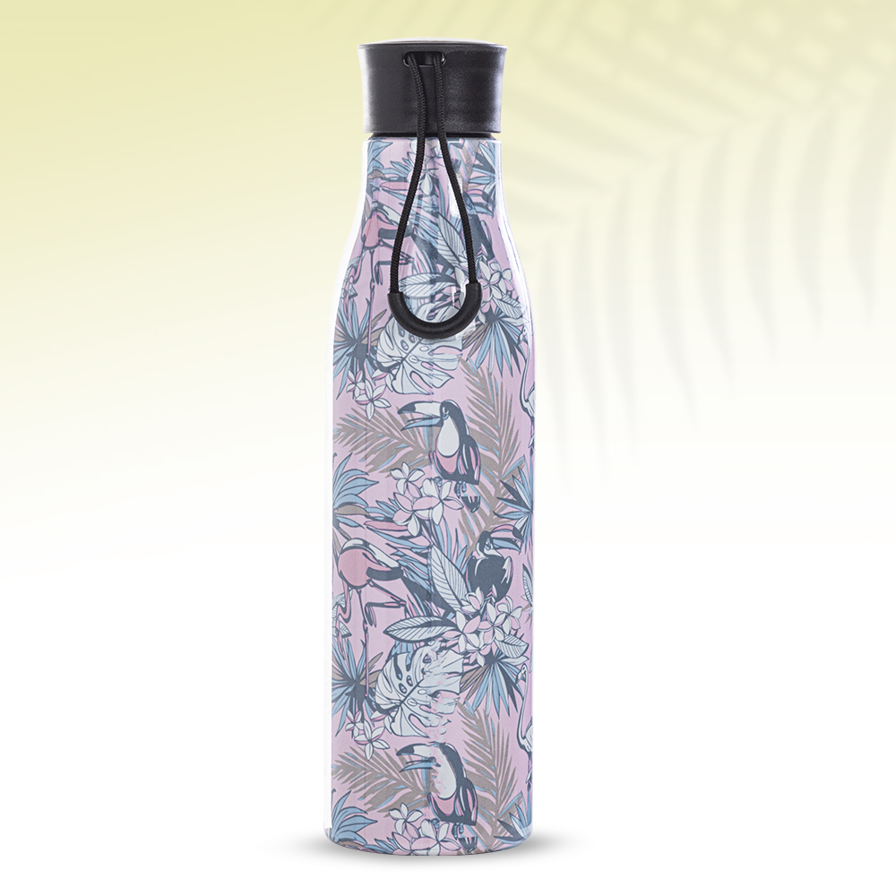 Eazy Kids -Stainless Steel Water Bottle 760ml - Floral