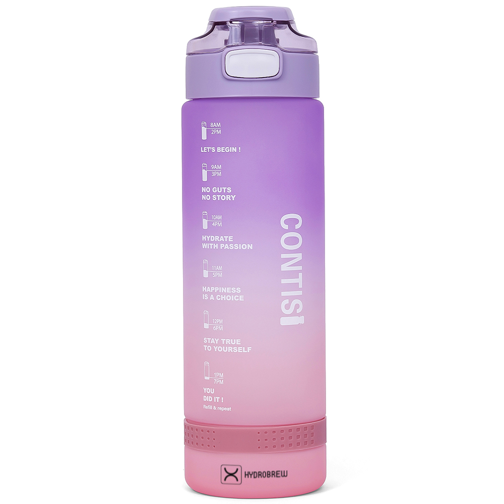 Hydrobrew - Water Bottle 1000ml - Purple