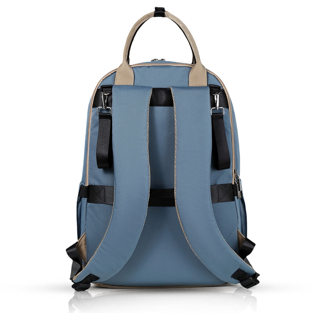 Little Story - Kenzie Travel Diaper Backpack - Sky Blue