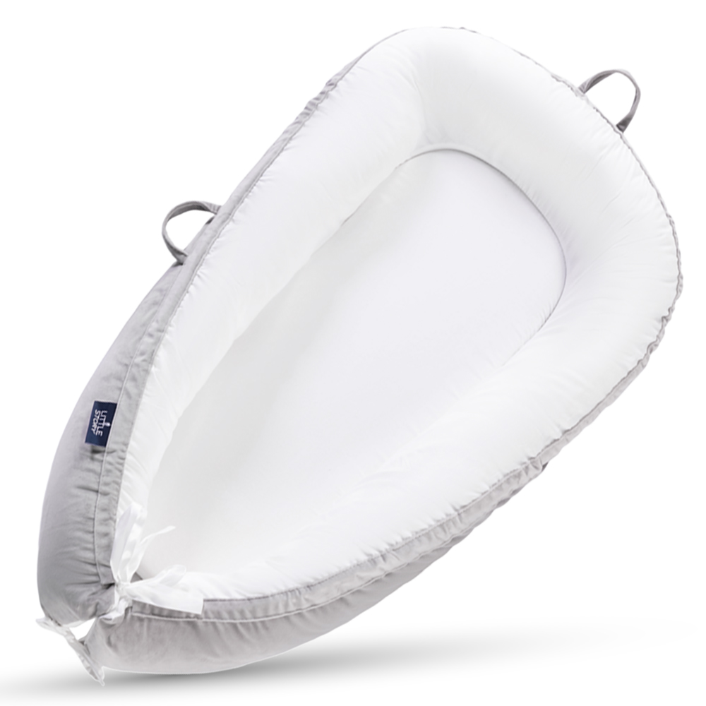 Little Story - Soft Breathable Fiberfill Newborn Lounger Bed