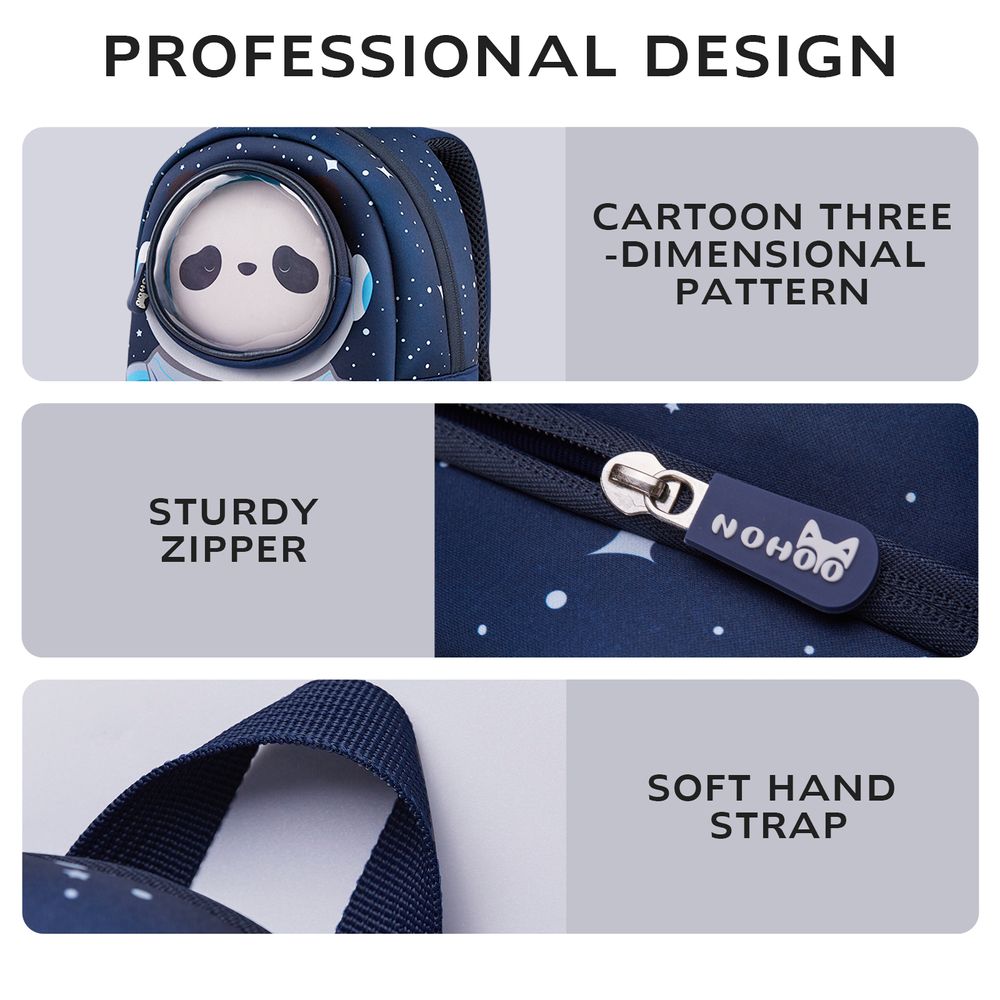 Nohoo - 3D Astronaut Kids School Bag/activity Bag - Blue - 10-Inch/25.5cm