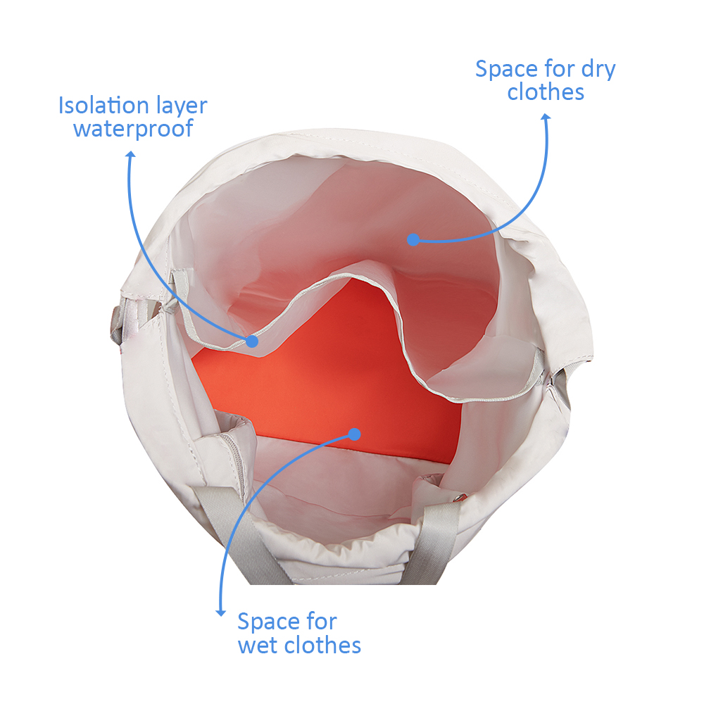 Sunveno - 3D Sling School Bag - Orange - 16-inch