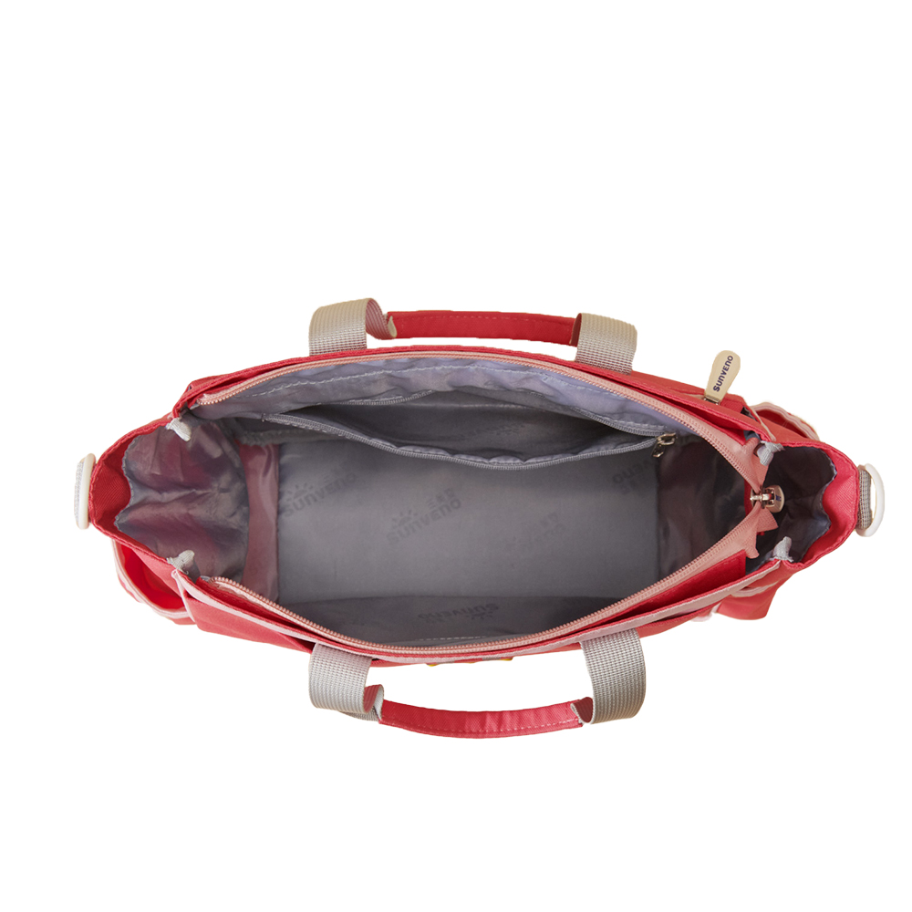 صن فينو - شنطة سفر وأنشطة متعددة الاستخدامات - أحمر