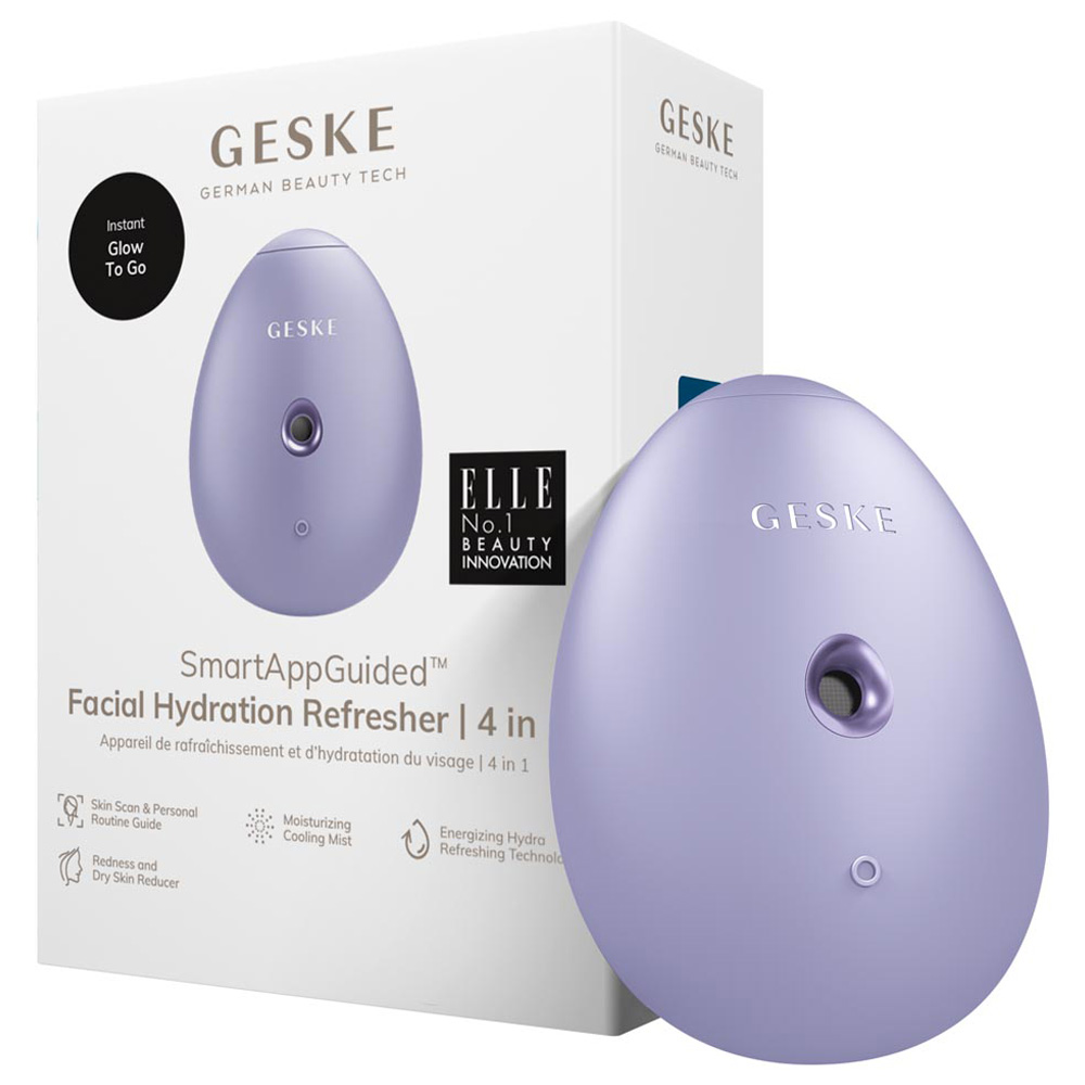 Geske - 4-in-1 Electric Facial Hydration Refresher - Purple