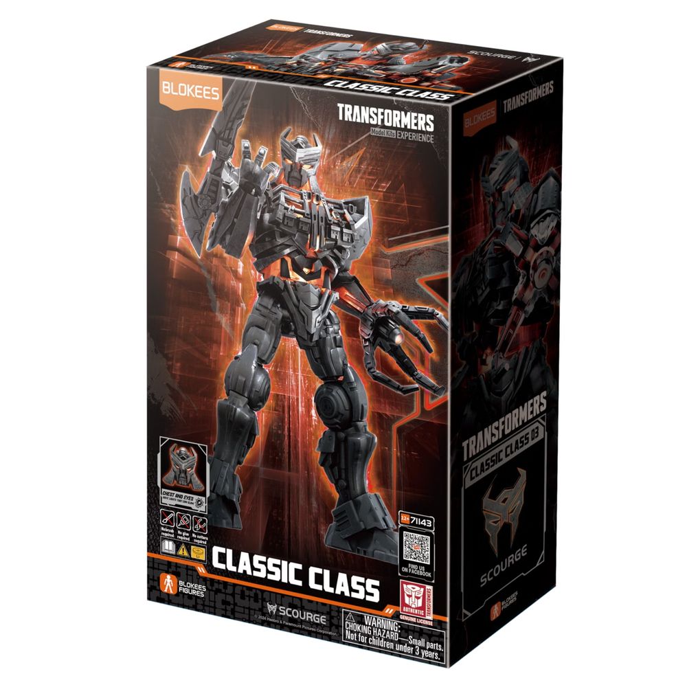 Blokees - Transformers Classic Class 03 Action Figure Model Building Kit - Scourge