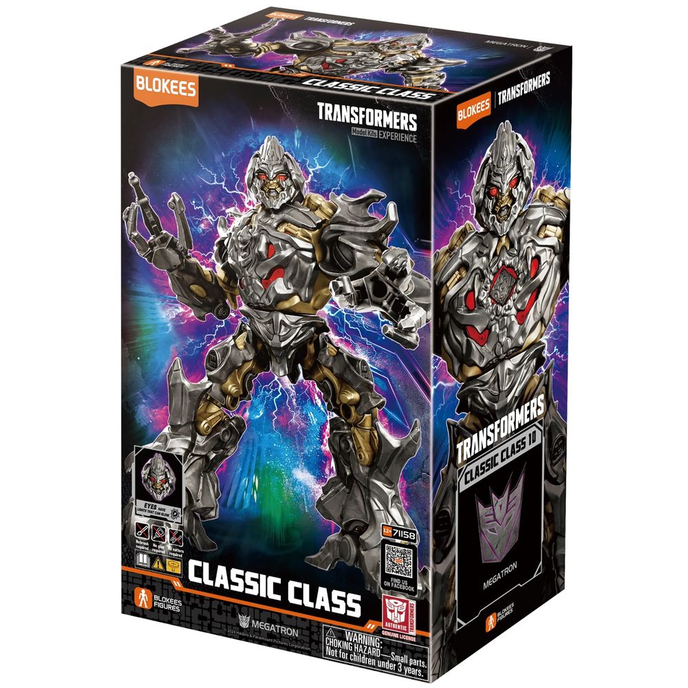 Blokees - Transformers Classic Class 10 Model Building Kit - Megatron - 75 Pcs