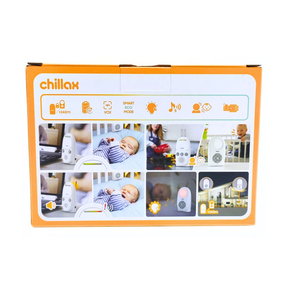 chillaxbaby Digital Audio Baby Monitor with Nightlight - Cb210