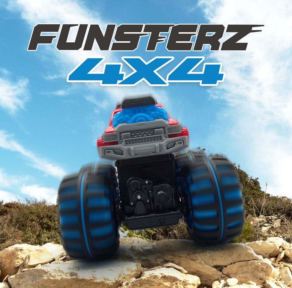 فانسترز - سيارة سلسلة نيون للتحكم عن بعد - أحمر