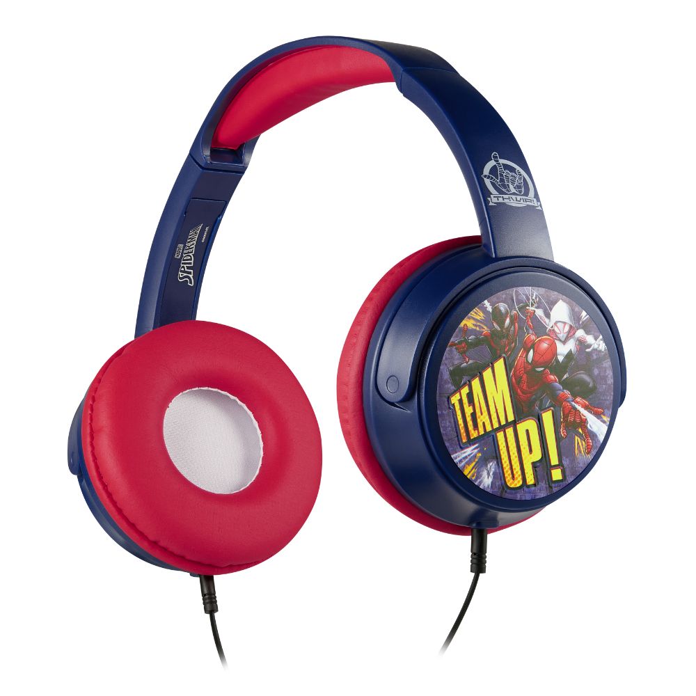 Volkano - Marvel Spider-Man Auxiliary Headphone With Stickers