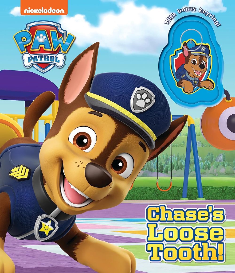 Paw Patrol Storybook With Bag Tag Chase