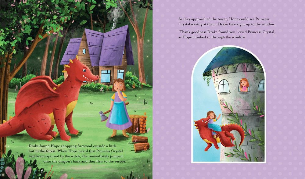 كتاب قصص ساحرة – الأميرة والسحر العجيب