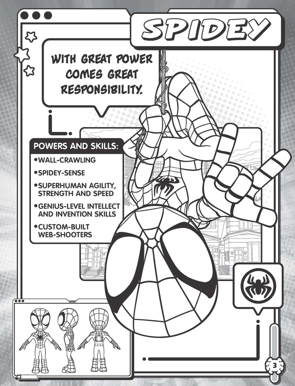 Spidey And His Amazing Friends Mega Colouring Book