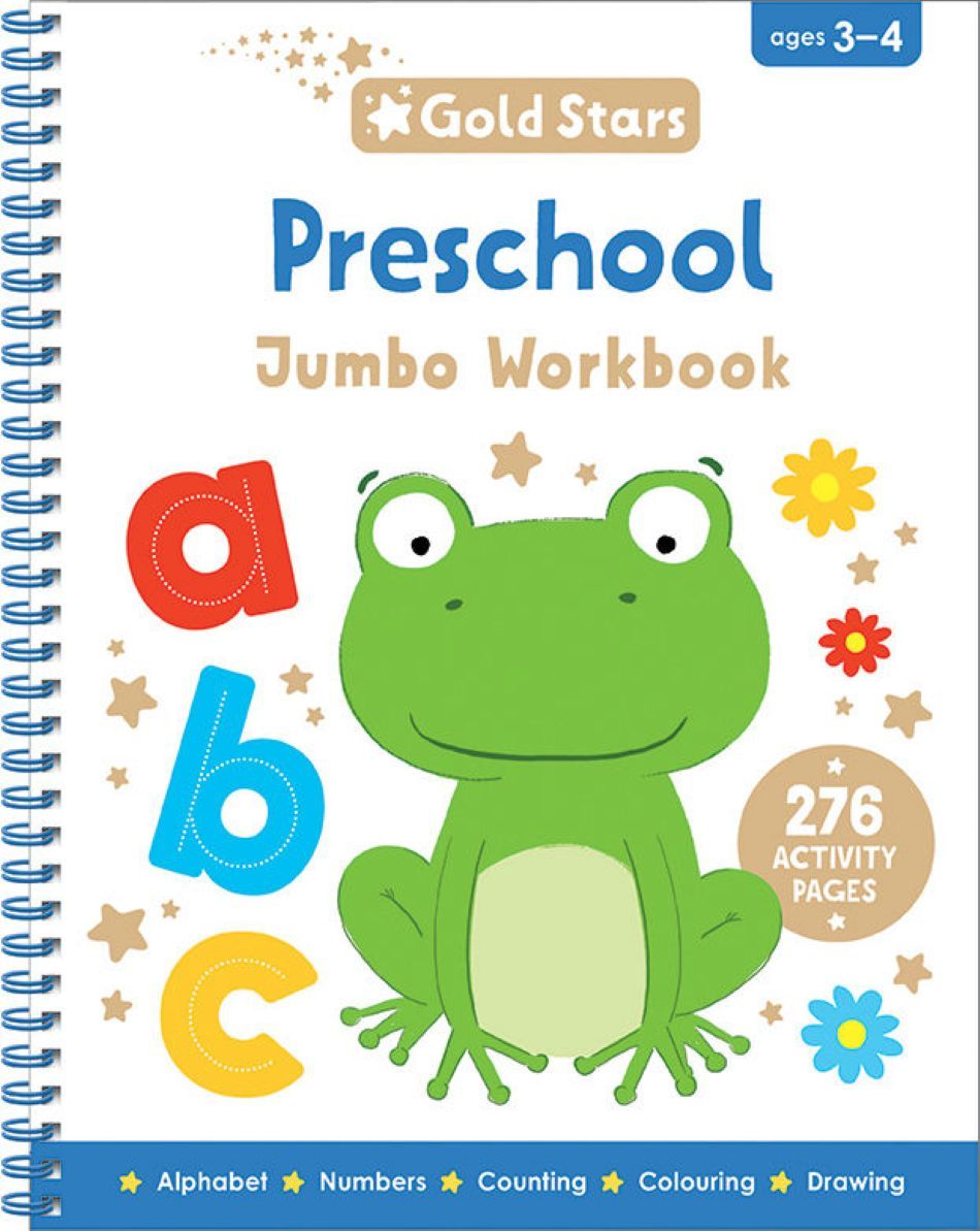 Gold Stars Vol. 3 - Jumbo Workbook - Preschool