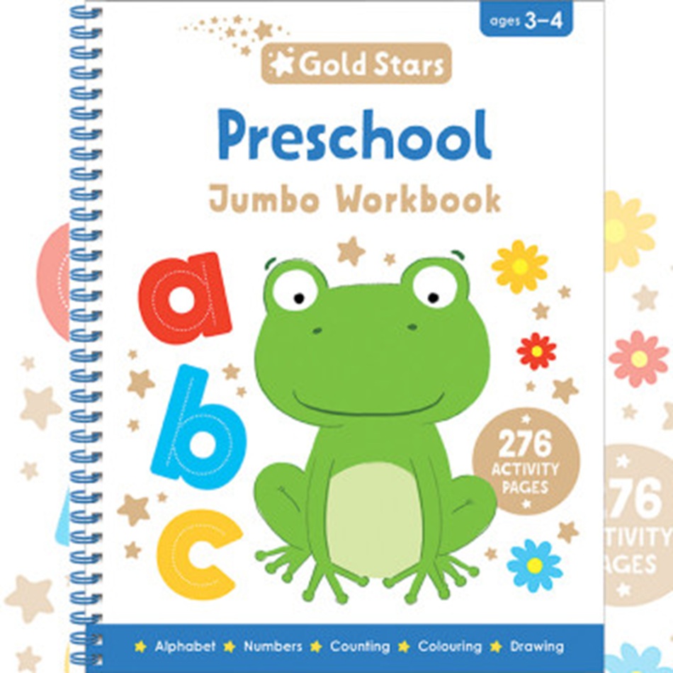 Gold Stars Vol. 3 - Jumbo Workbook - Preschool