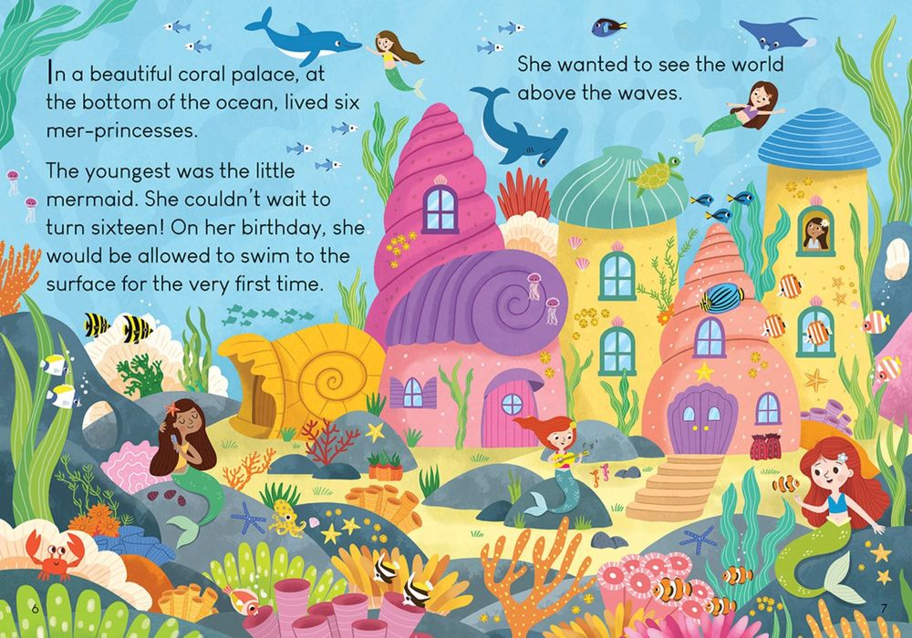 Lake Press - First Reader Little Mermaid