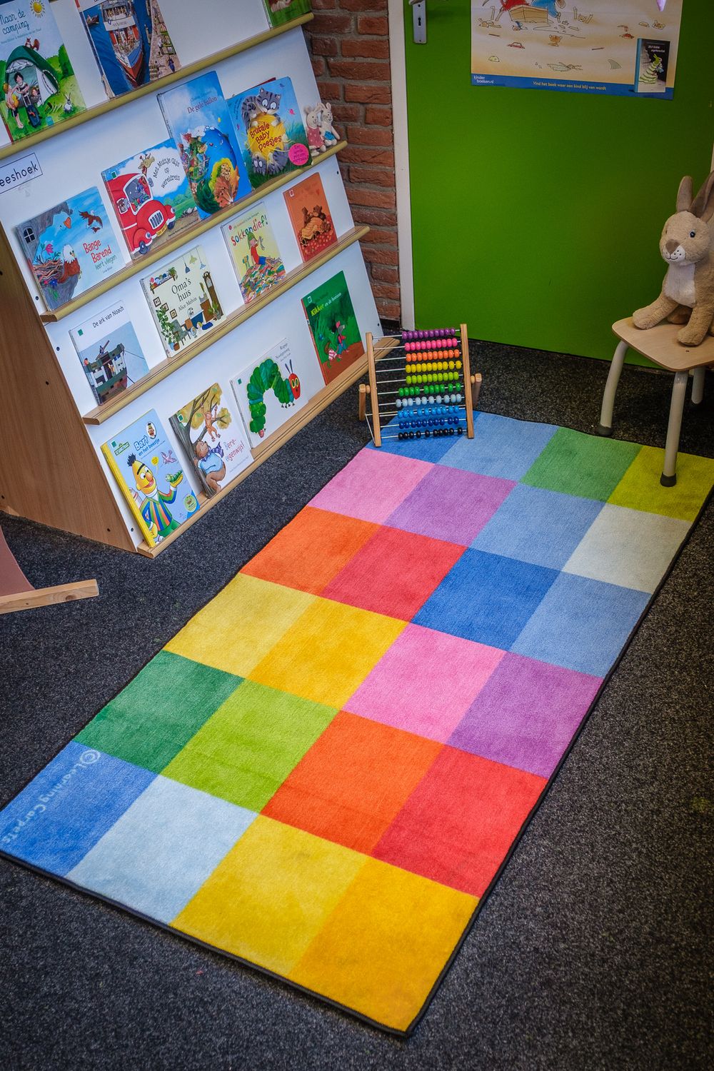 Edu Fun - Carpet - Rainbow Mosaic - 183 x 274 cm