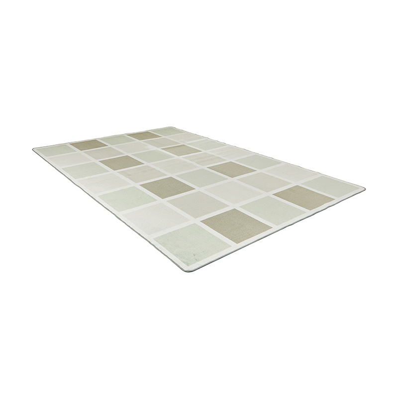 Edu Fun - Neutral Squares Rug - Multicolor - 133 x 200 cm