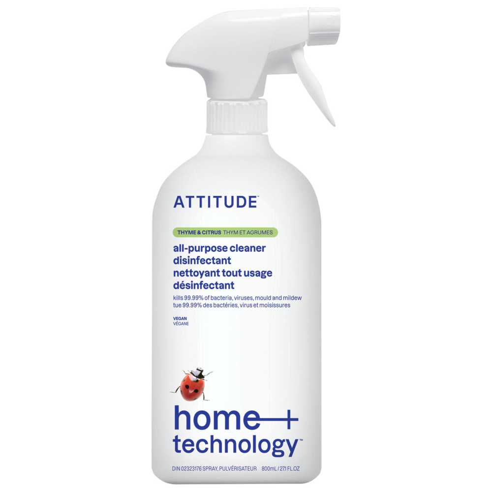 Attitude - Home & Technology All-Purpose Cleaner - Thyme & Citrus - 800 ml