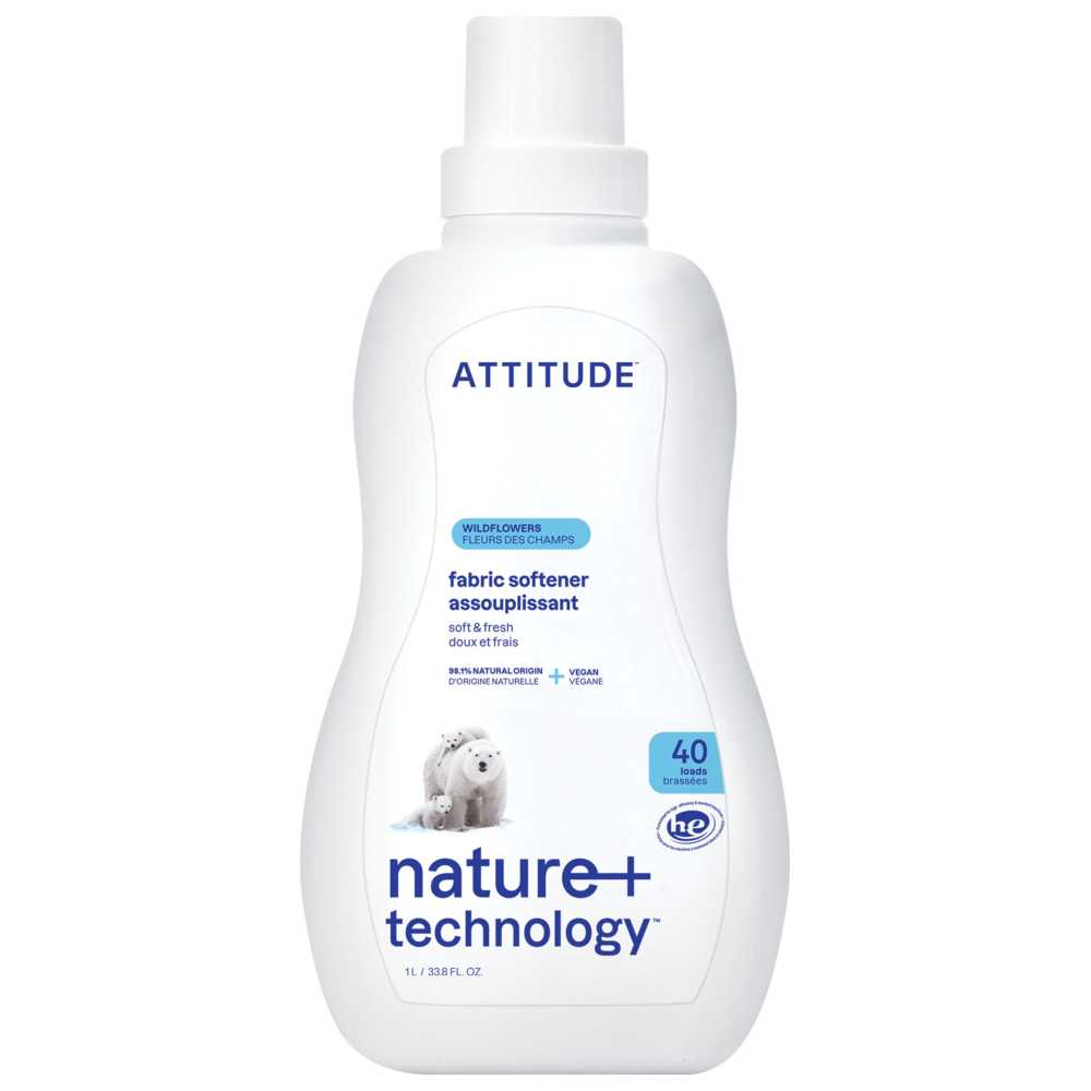 Attitude - Fabric Softener - Wildflowers - 40 Loads - 1 L