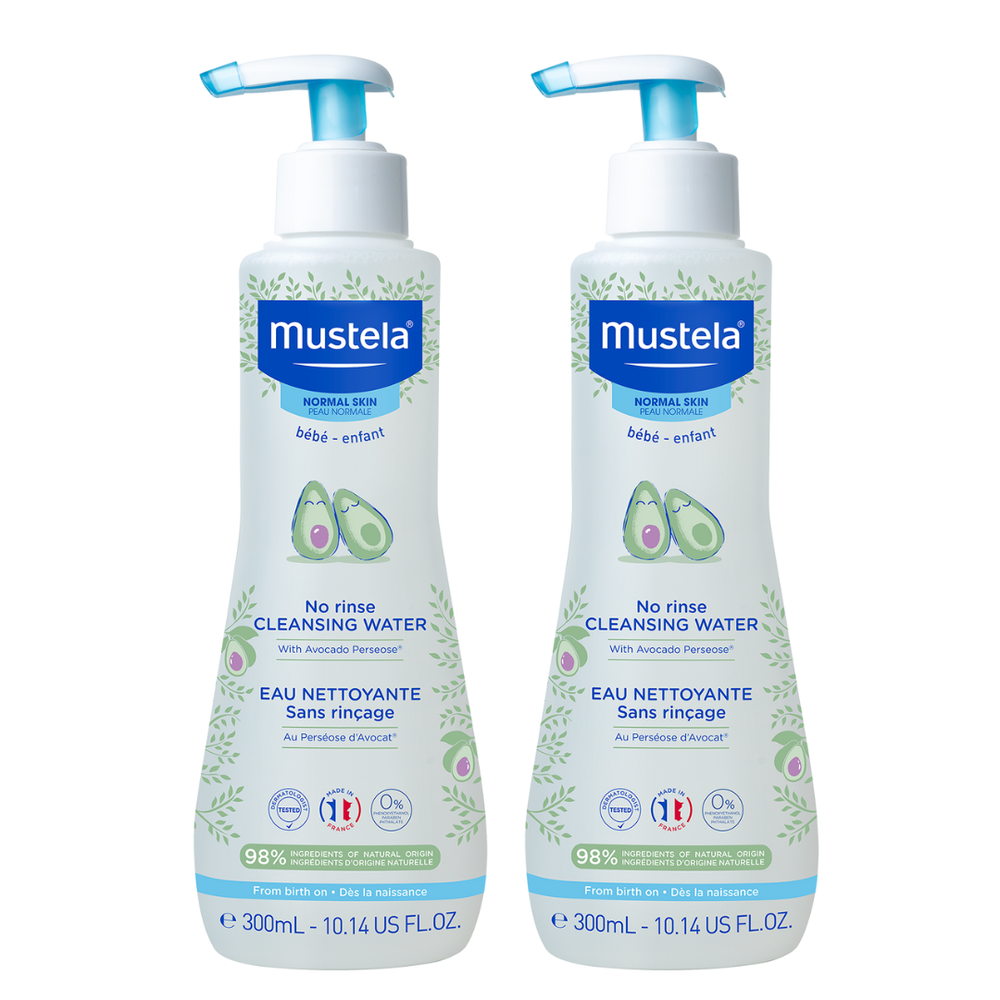 Mustela - No Rinse Cleansing Water 300ml - Pack Of 2