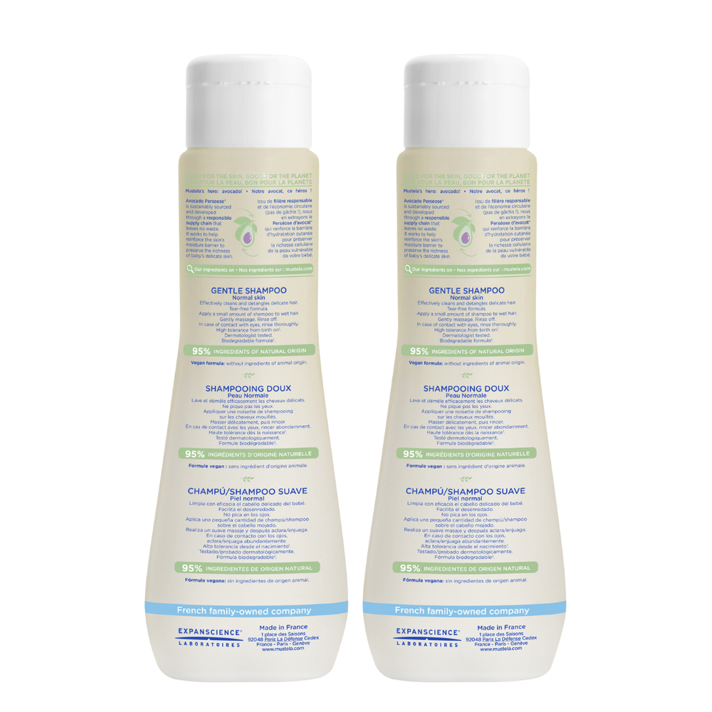 Mustela - Gentle Shampoo 200ml - Pack Of 2