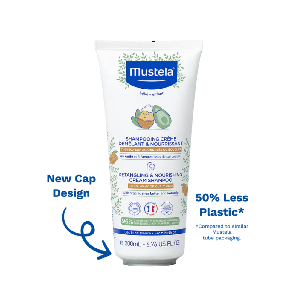 Mustela - Detangling & Nourishing Cream Shampoo - 200ml