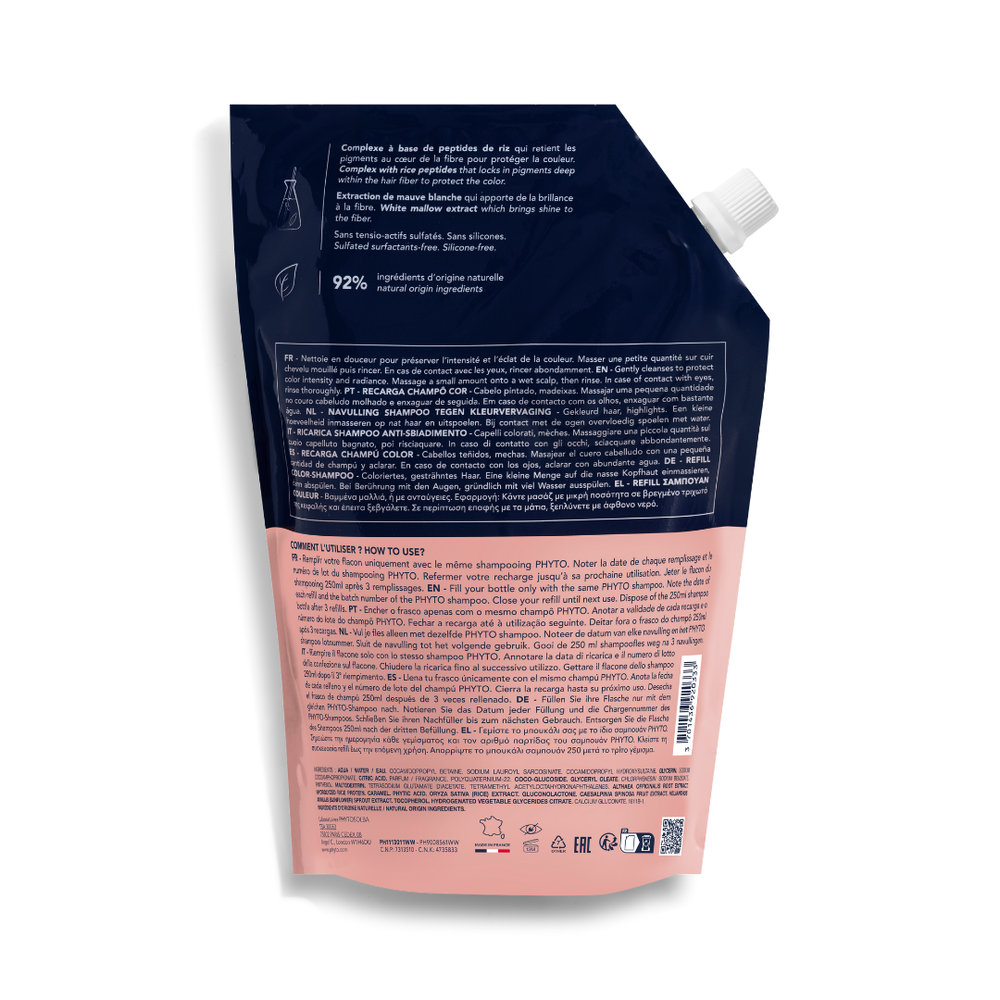 Phyto - Anti-Fade Shampoo - Eco Recharge Refill - 750ml