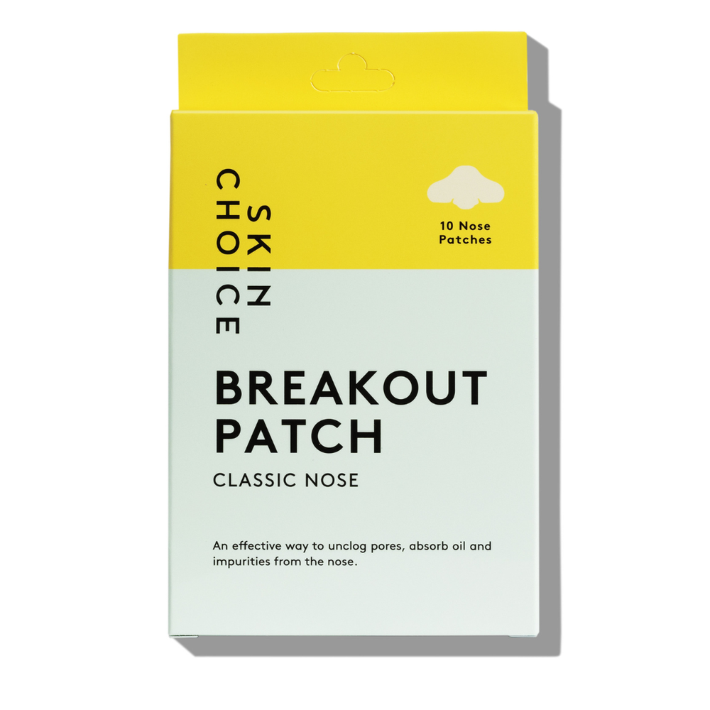 سكين تشويس - لاصقات لعلاج البثور كلاسيك للأنف - عدد 10