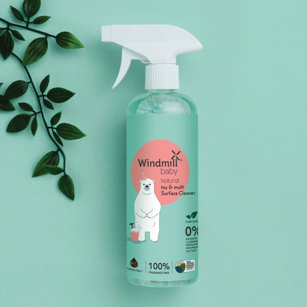 Windmill Baby - Natural Toy & Multi Surface Cleaner - 450 Ml