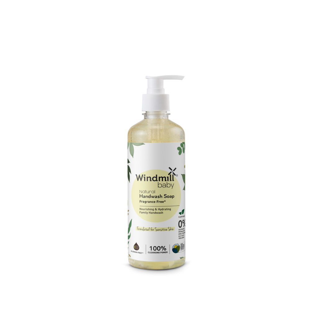 Windmill Baby - Natural Handwash Soap Fragrance Free - 450ml
