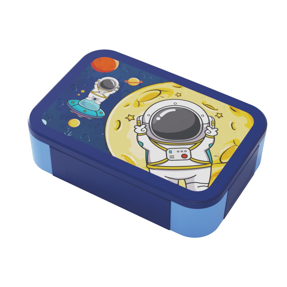 Pearl - Kids Plastic Bento Box - Astronaut - Small