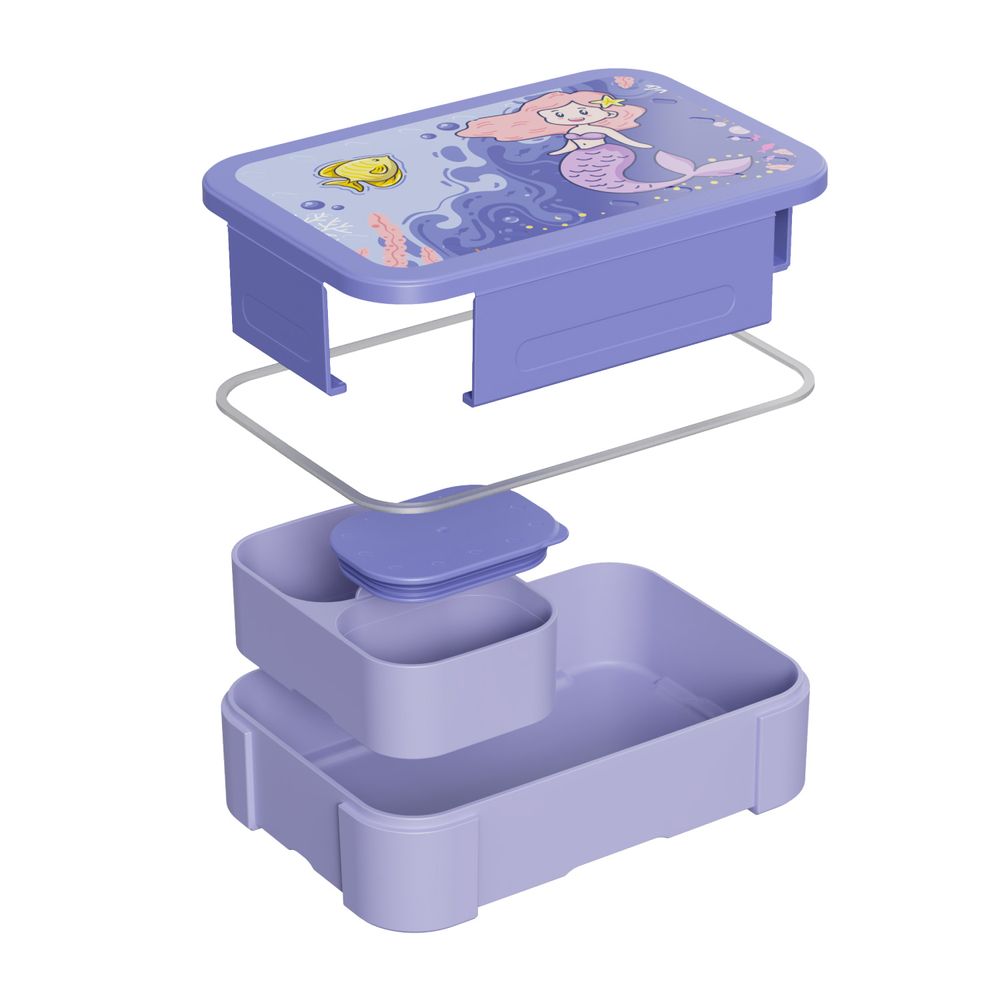 Pearl - Kids Regular Plastic Bento Lunch Box