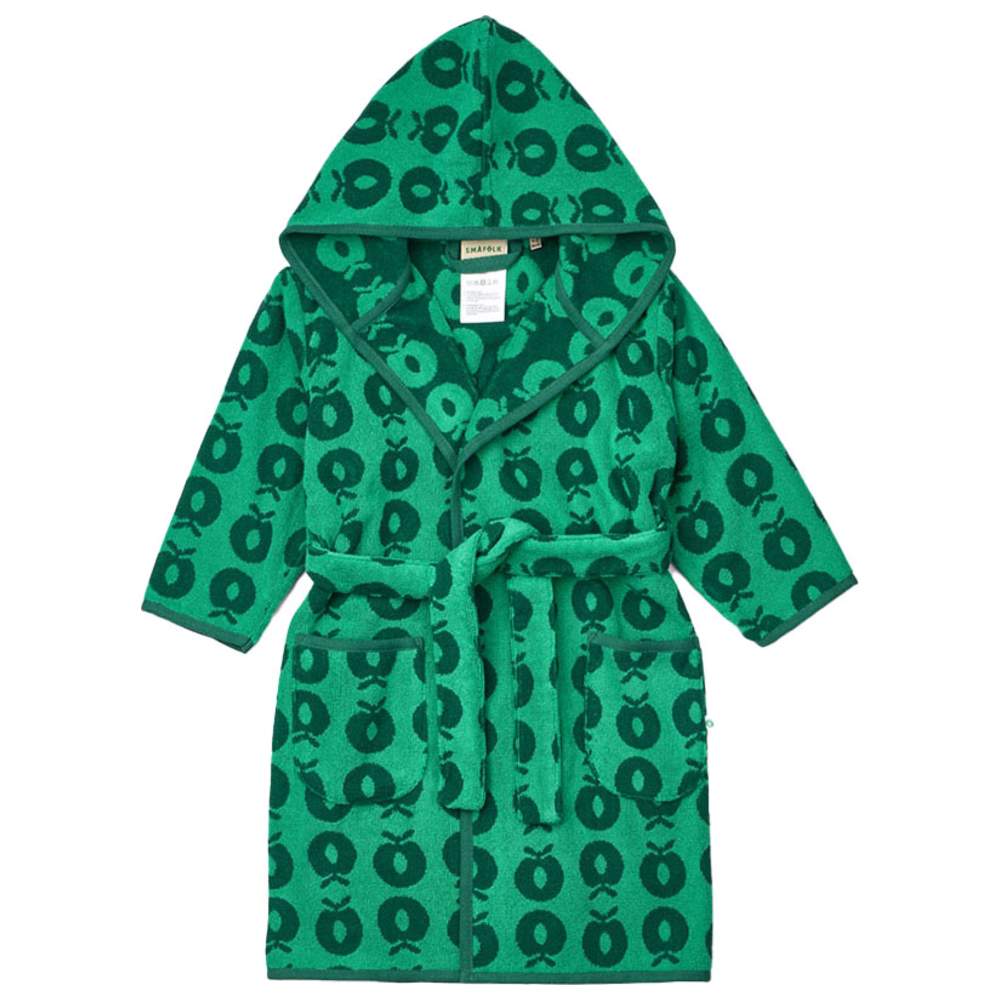 Smafolk - Apple Print Bathrobe - Green