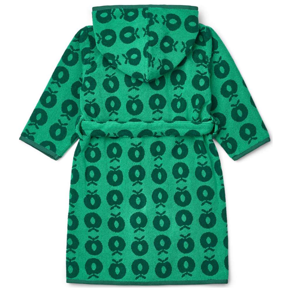 Smafolk - Apple Print Bathrobe - Green