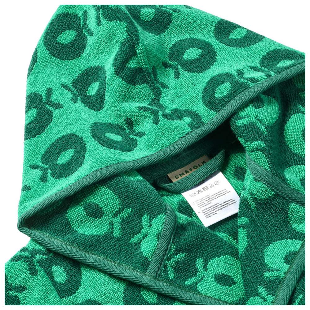 Smafolk - Apple Print Bathrobe - Green