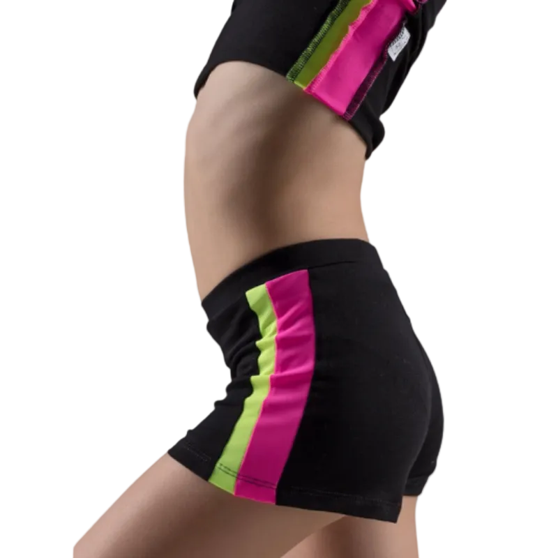 شورتات لعب للبنات من ون سبورتس - أسود