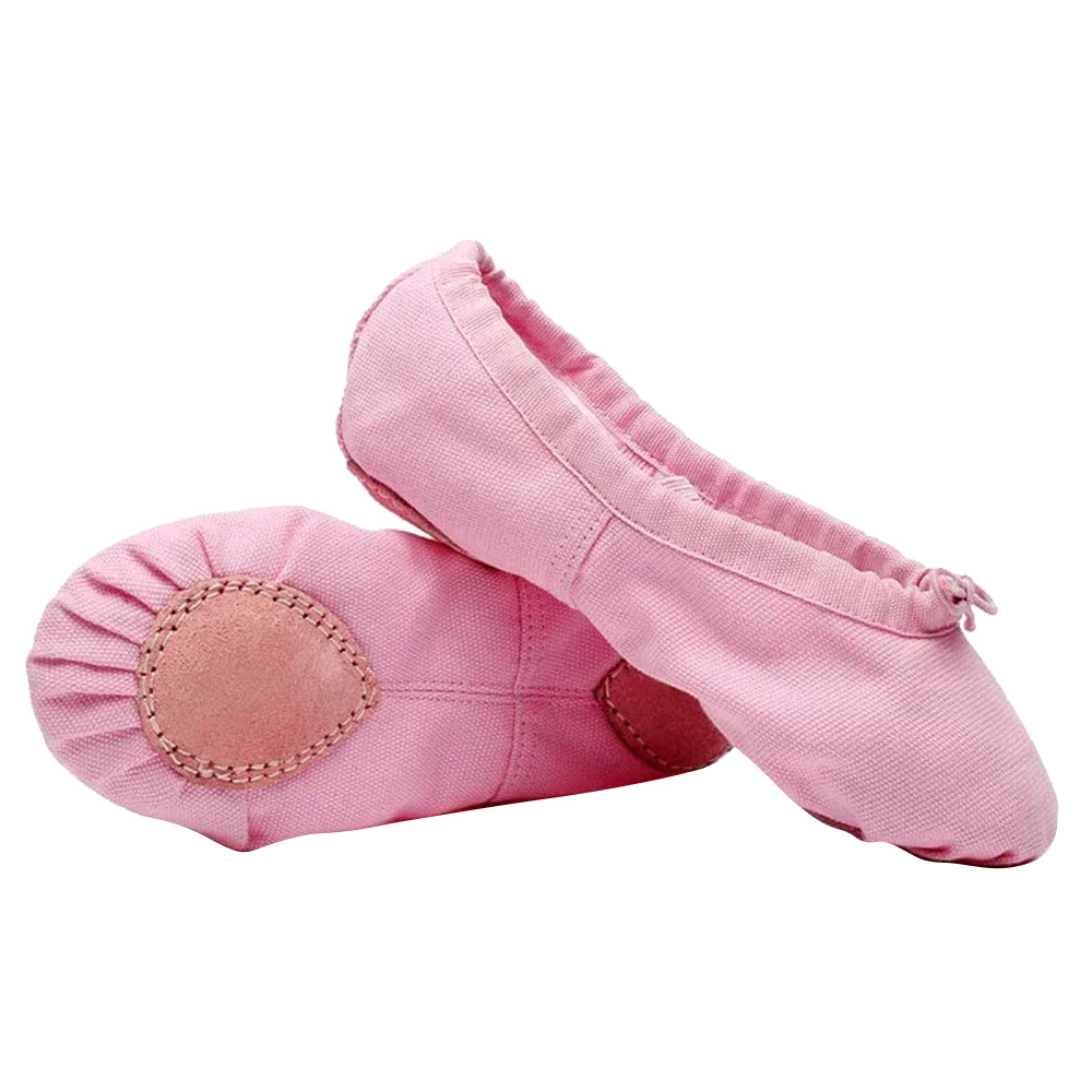 ون سبورتس - حذاء باليه لامع للبنات - وردي