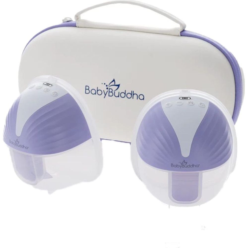 BabyBuddha Wearable Breast Pump - Purple