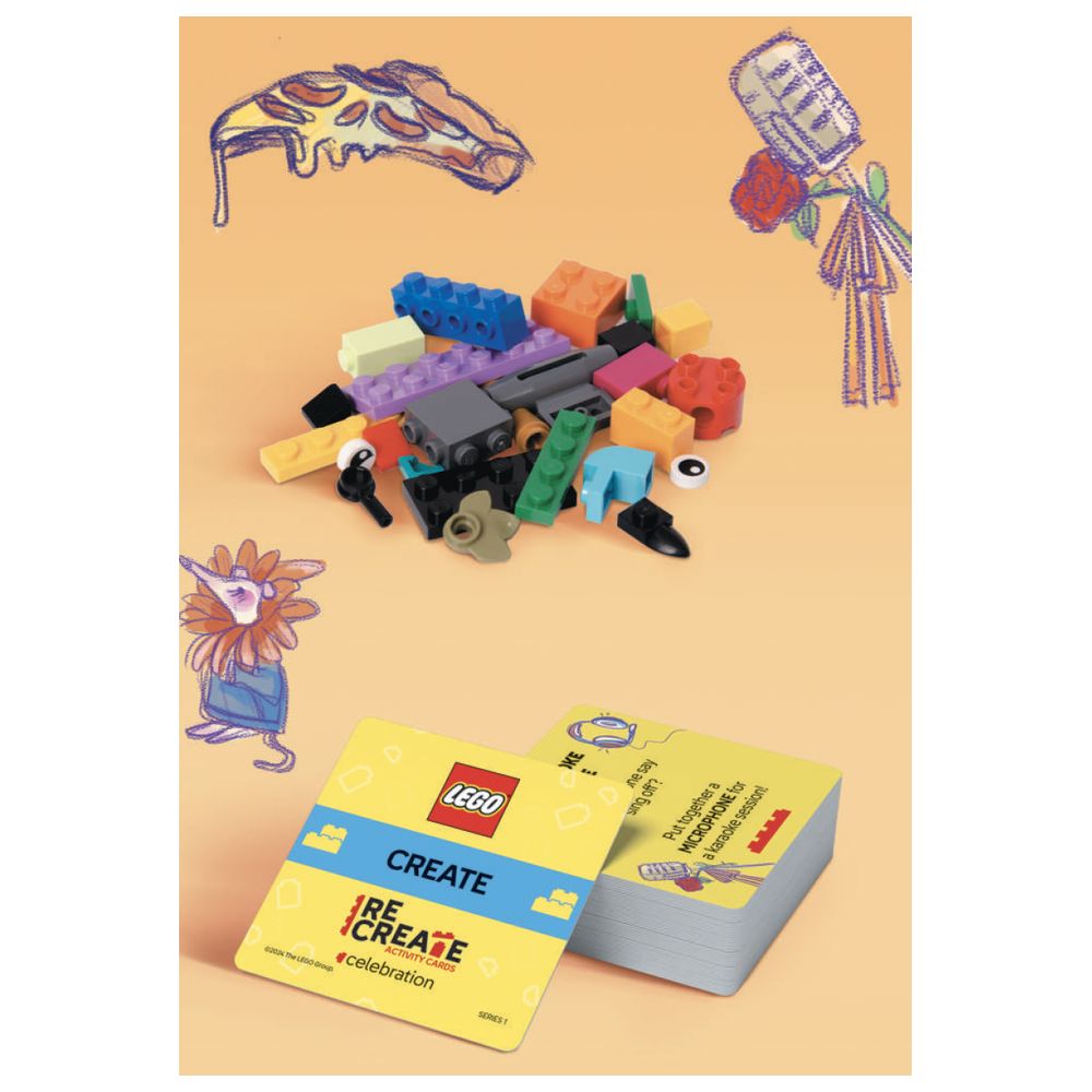 LEGO Books - Re-Create Activity Cards - Celebration - 25 Pcs