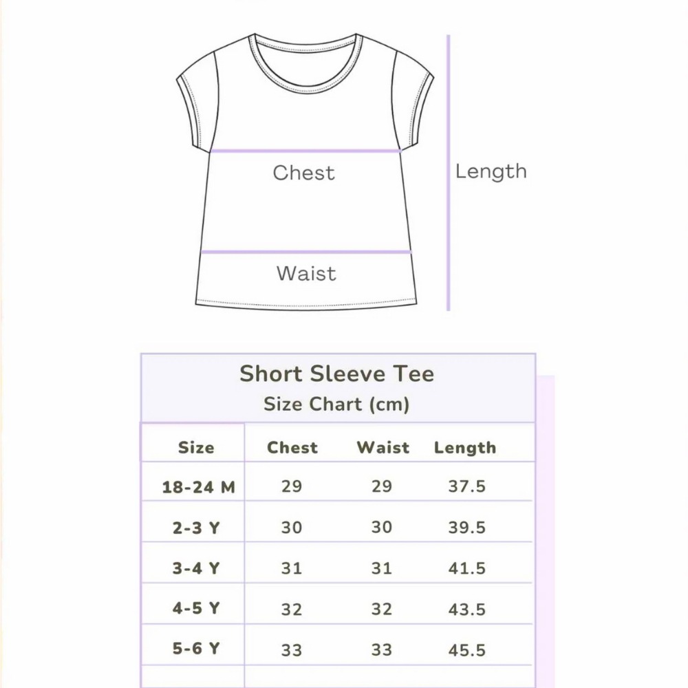 Ola Otter - Short Sleeve Tee - Indian Flora White