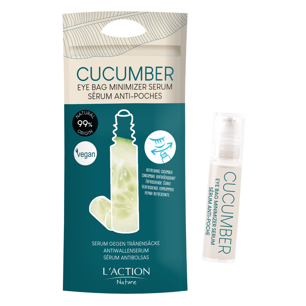 لاكشون - سيروم تقليل انتفاخ العينين بالخيار - 10 مل