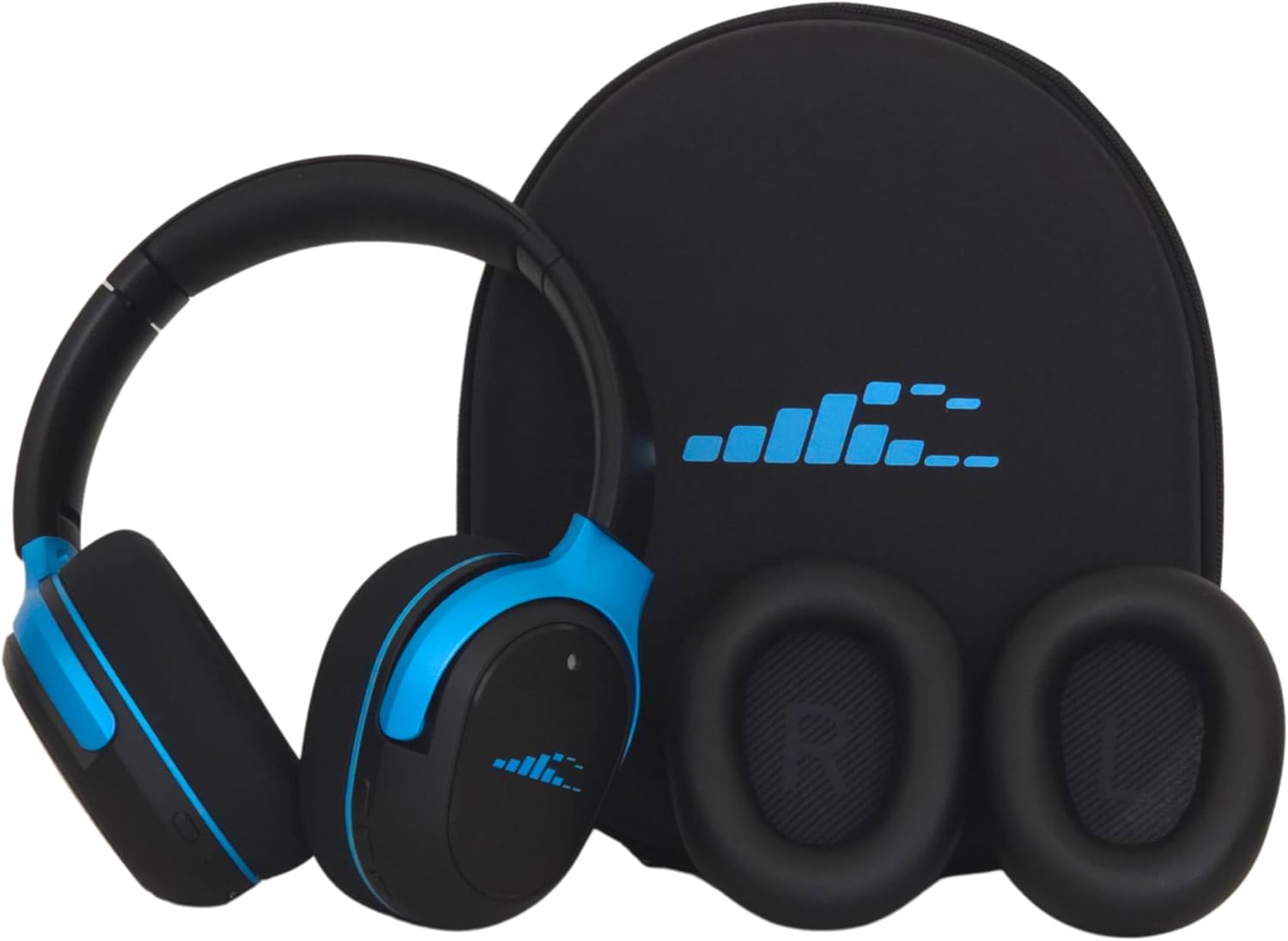 اتش2أو اوديو - سماعات رأس رياضية فائقة الأداء ريبت - أسود