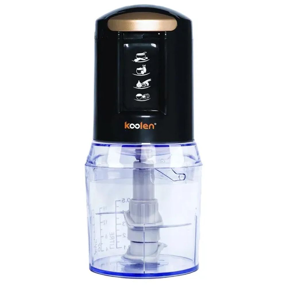 كولين - مفرمة خضروات - أسود وذهبي - 500 مل - 300 واط