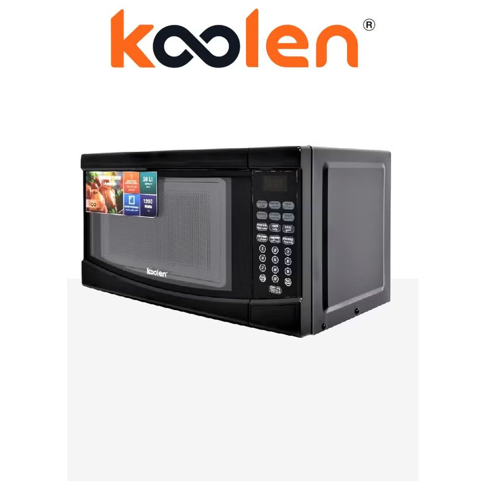 Koolen Mechanical Control Microwave - Black - 20 L - 1200 W