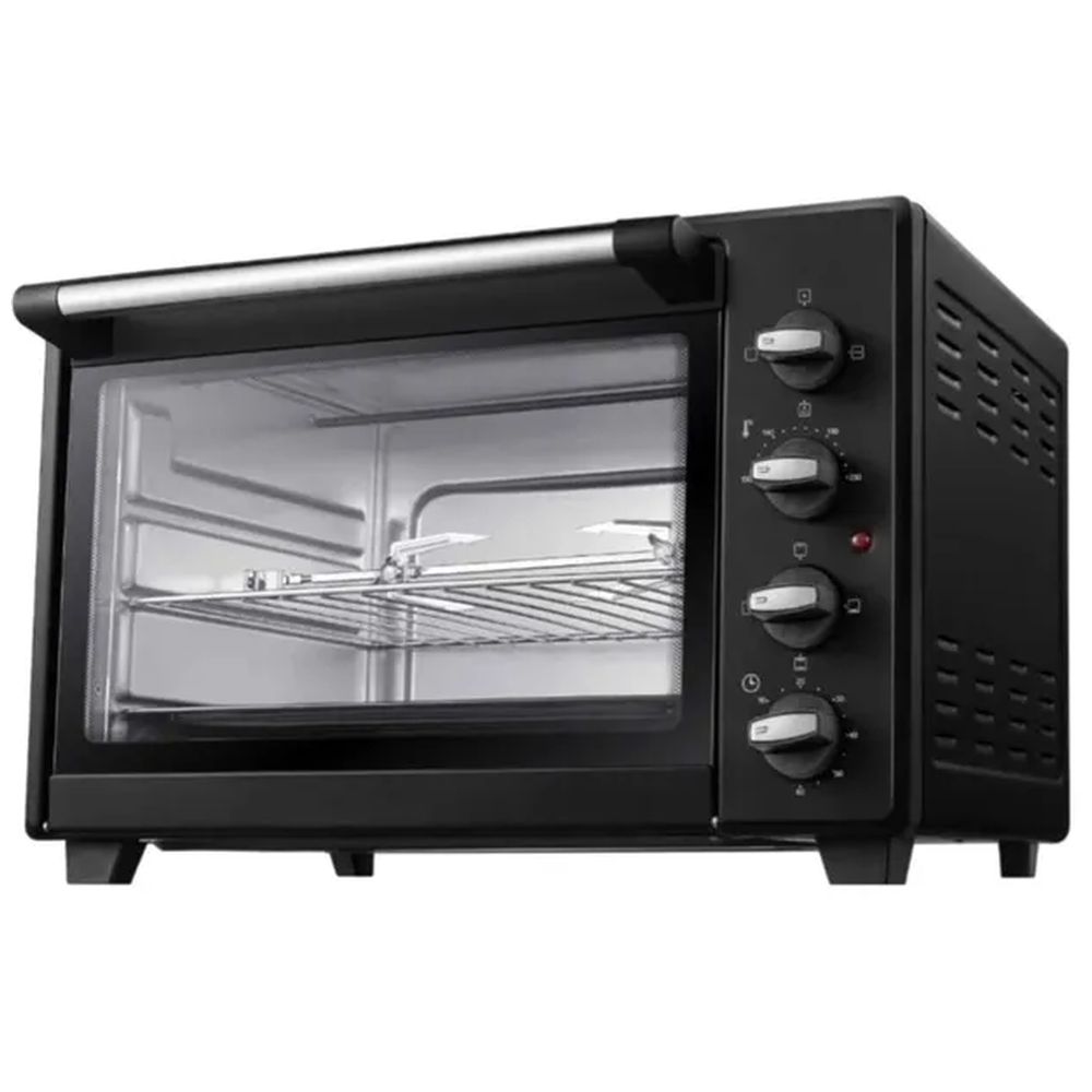 كولين - فرن كهربائي مع شواية - أسود - 60 لتر - 2000 واط
