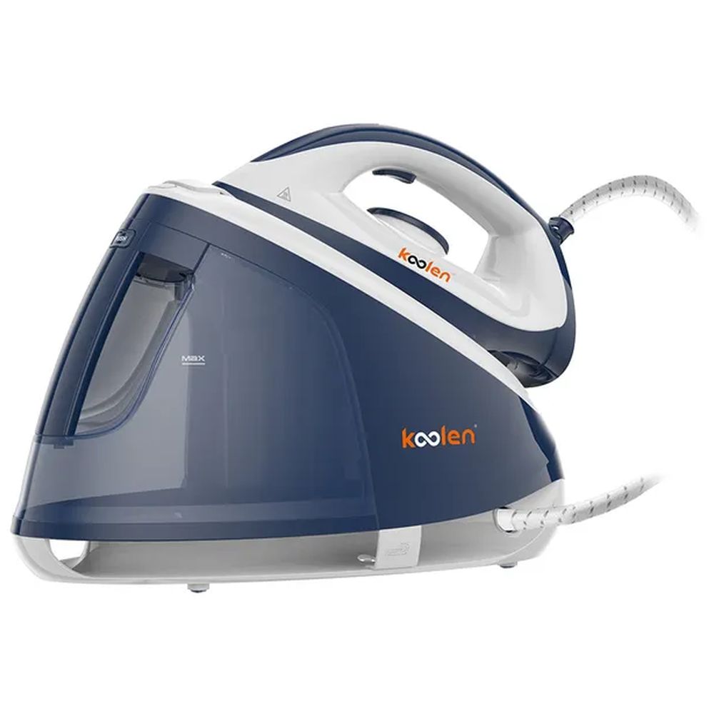 كولين - محطة مكواة بخار - أبيض وأزرق - 1.8 لتر - 2400 واط