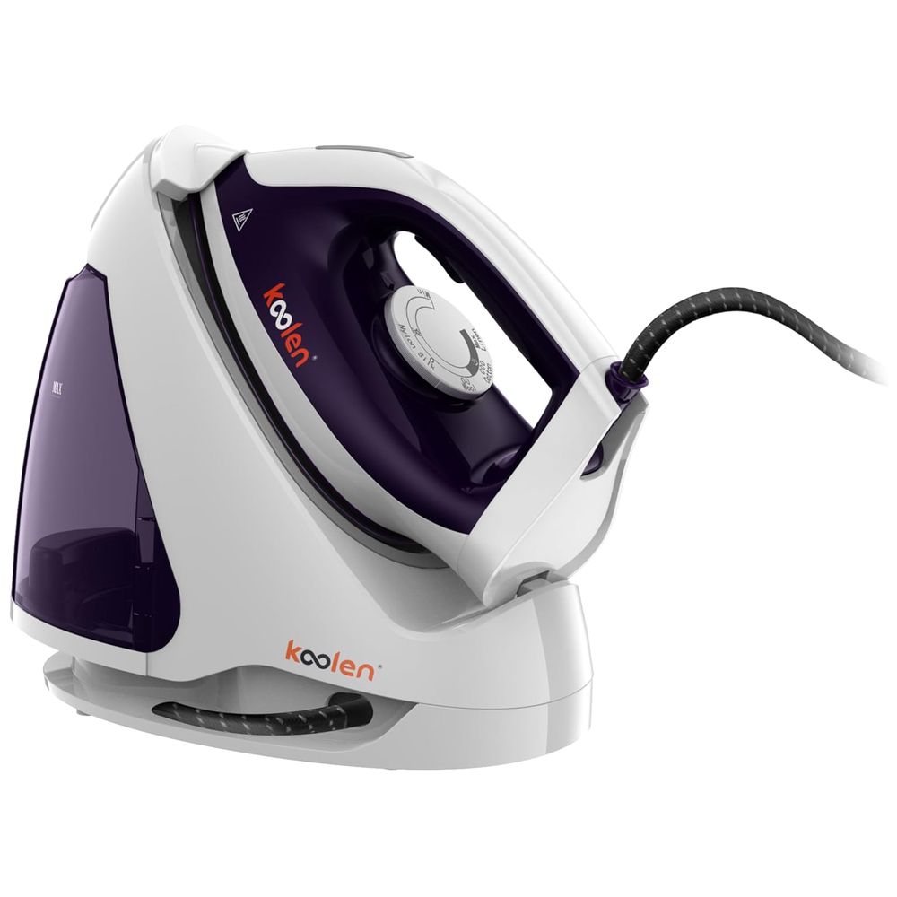 كولين - محطة مكواة بخار - أبيض وبنفسجي - 1.2 لتر - 2200 واط