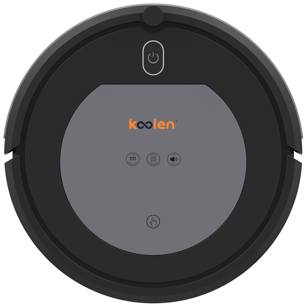 كولين - مكنسة كهربائية روبوت مع جهاز تحكم عن بعد - أسود - 18 واط