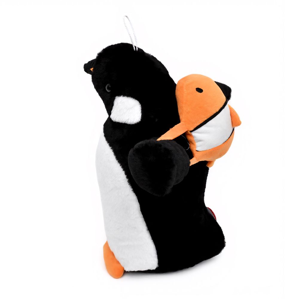 Toto Toys - Sea Penguin Soft Plush Toy - Black/White - 30 cm